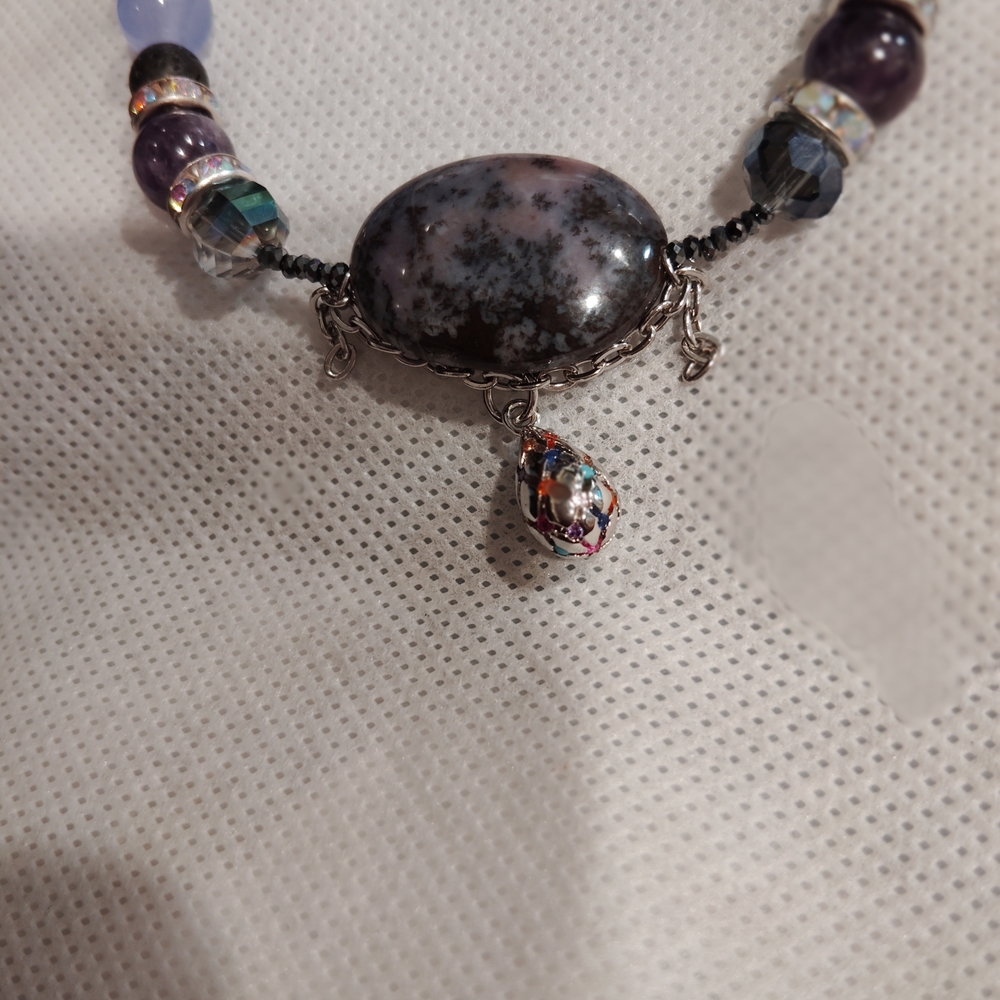 Elegant Multicolor Beaded Necklace